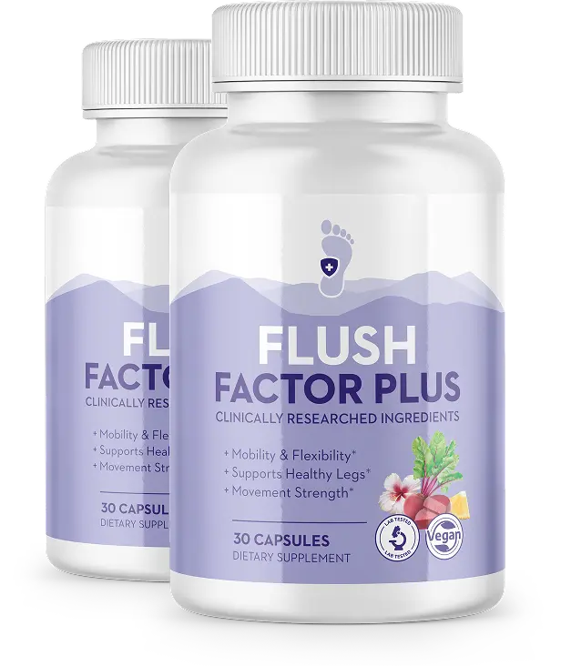 Flush Factor Plus daily leg wellness routine